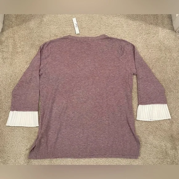 Vila Milano lightweight pullover sweater women size XL NWT - Picture 6 of 6